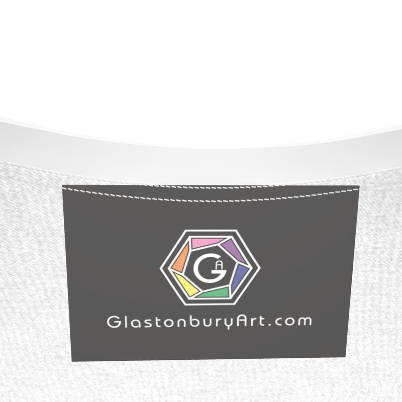 White Rainbow - Micro Kaleidoscope T Shirt