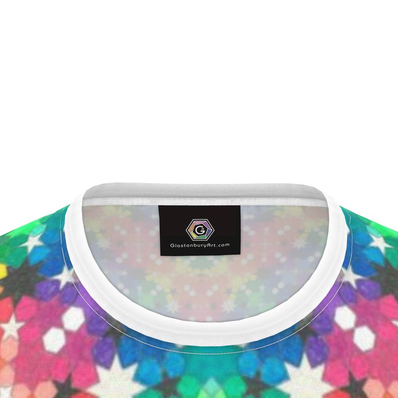 Stellar Splash Tee: - Portal Front/Kaleidoscope Back