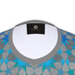 Aqua Greyscale Long Sleeve T Shirt