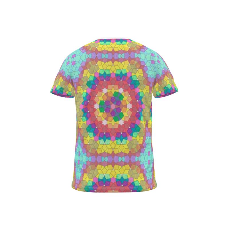 Rainbow Squares T Shirt