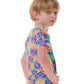 Lucid Rainbow - Portal Front Kaleidoscope Back T Shirt